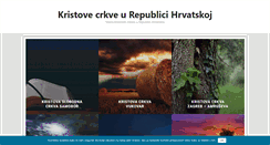 Desktop Screenshot of kristove-crkve.hr